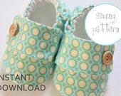 Baby Shoe Pattern - Sneakers - INSTANT DOWNLOAD