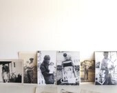 Vintage Fathers Day photo collection- Set of 9 Fathers and Daughters