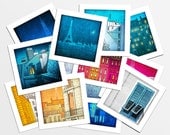 Paris illustrations - Mini prints - Set of 12 - Fine art illustration, Fine art prints, Paris art, Paris decor, Wall art,Under 25