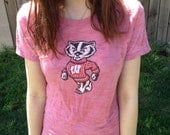 wombat pink short sleeve tshirt