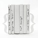 Bookends - Brackets - laser cut for precision out of metal thick enough to hold a bunch of books.