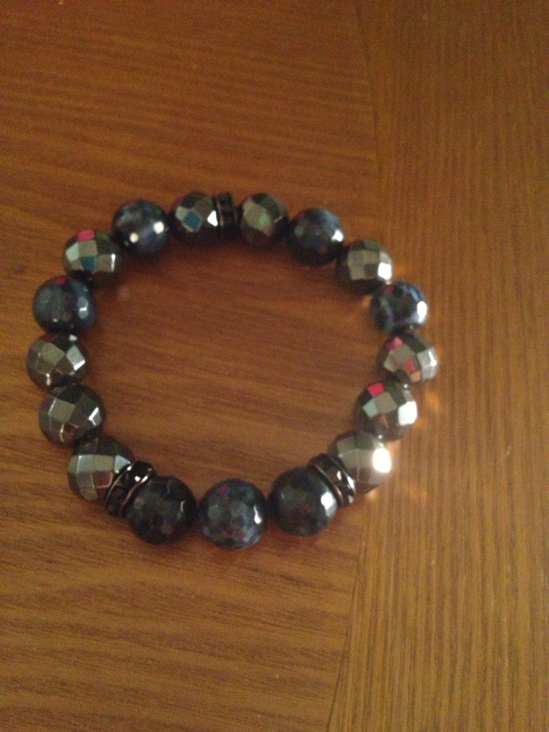 Men's Mixed Gemstone Bracelet