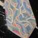 Trussardi / mans tie / 70s / silk/cotton / made in Italy