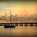 Fine Art Photography Sailboat Sunset Florida Keys 8.5x11 Wall Art notecard