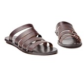 SHOES ON SALE, Brown sandals, Straps sandals, Leather shoes, Handmade shoes, Women shoes