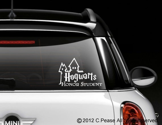 Hogwarts Honor Student Decal / Vinyl Sticker - Potter Inspired