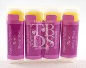 Rose Beeswax Lip Balm - Rose Glossy Gloss Organically Infused - Rose Lip Balm
