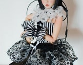 OOAK - B&W Circus Girl for Narae/Unoa/MSD