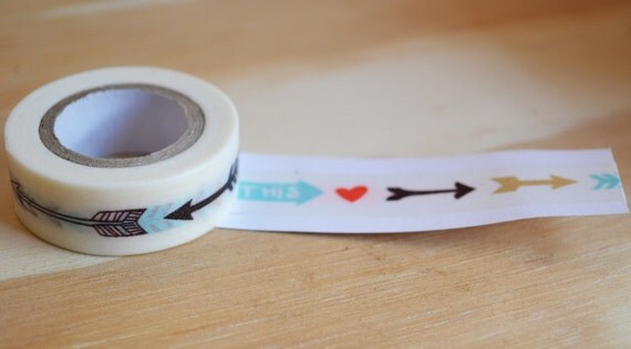 Arrow Washi Paper Tape