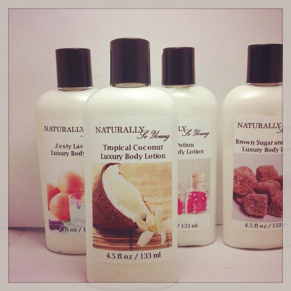 Organic, Vegan, and Natural Handcrafted Luxury Body Lotion - Tropical Coconut