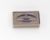 Victorian Mourning Pins In Original Box Rare Item