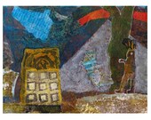 Other Times small mixed media original