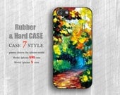 scenery paiting silicone cases  Iphone 4 4s case Iphone 5 case hard Case iphone 5 case iphone 4 iPhone 4s Case