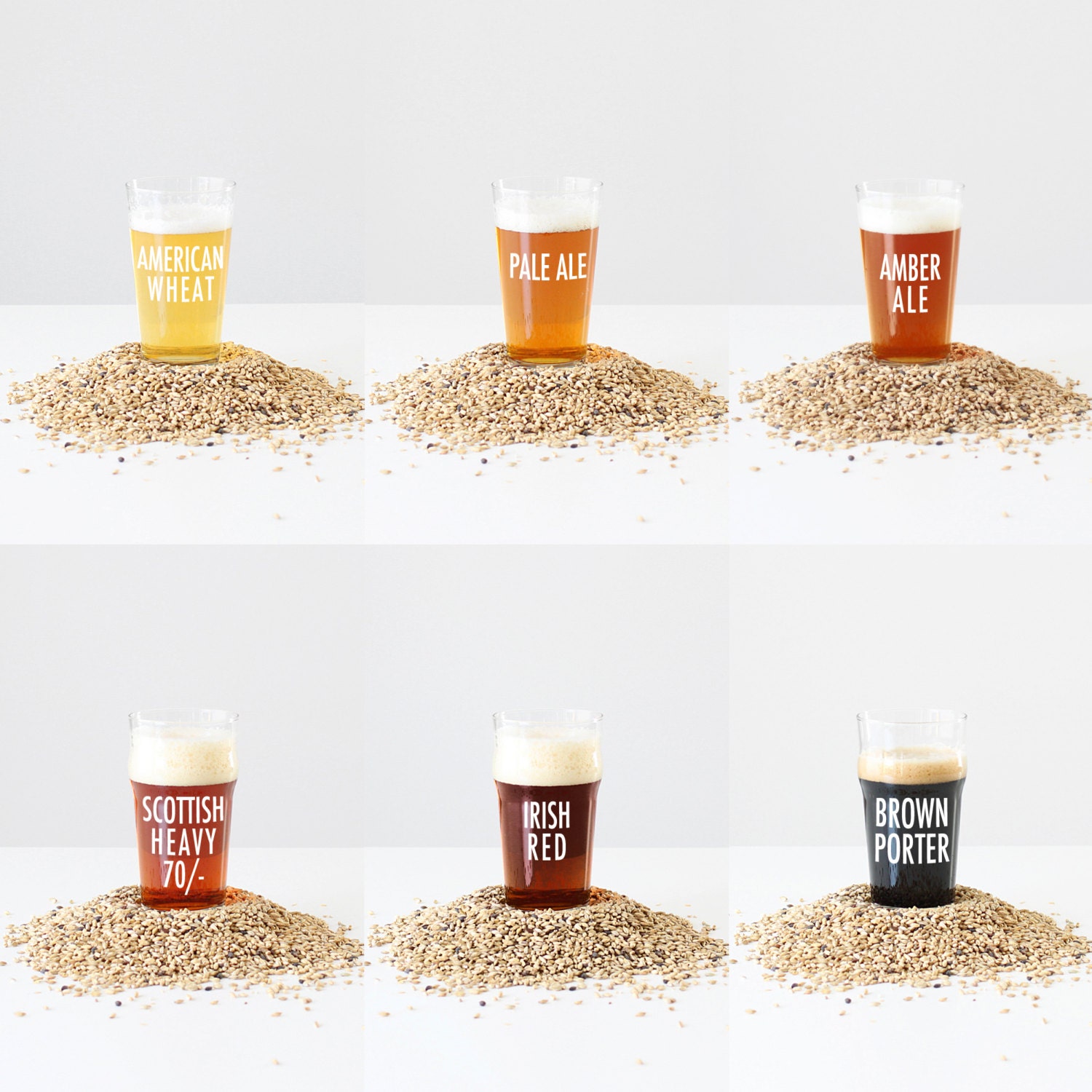 Pick Two 1 Gallon Grain Recipe Kits
