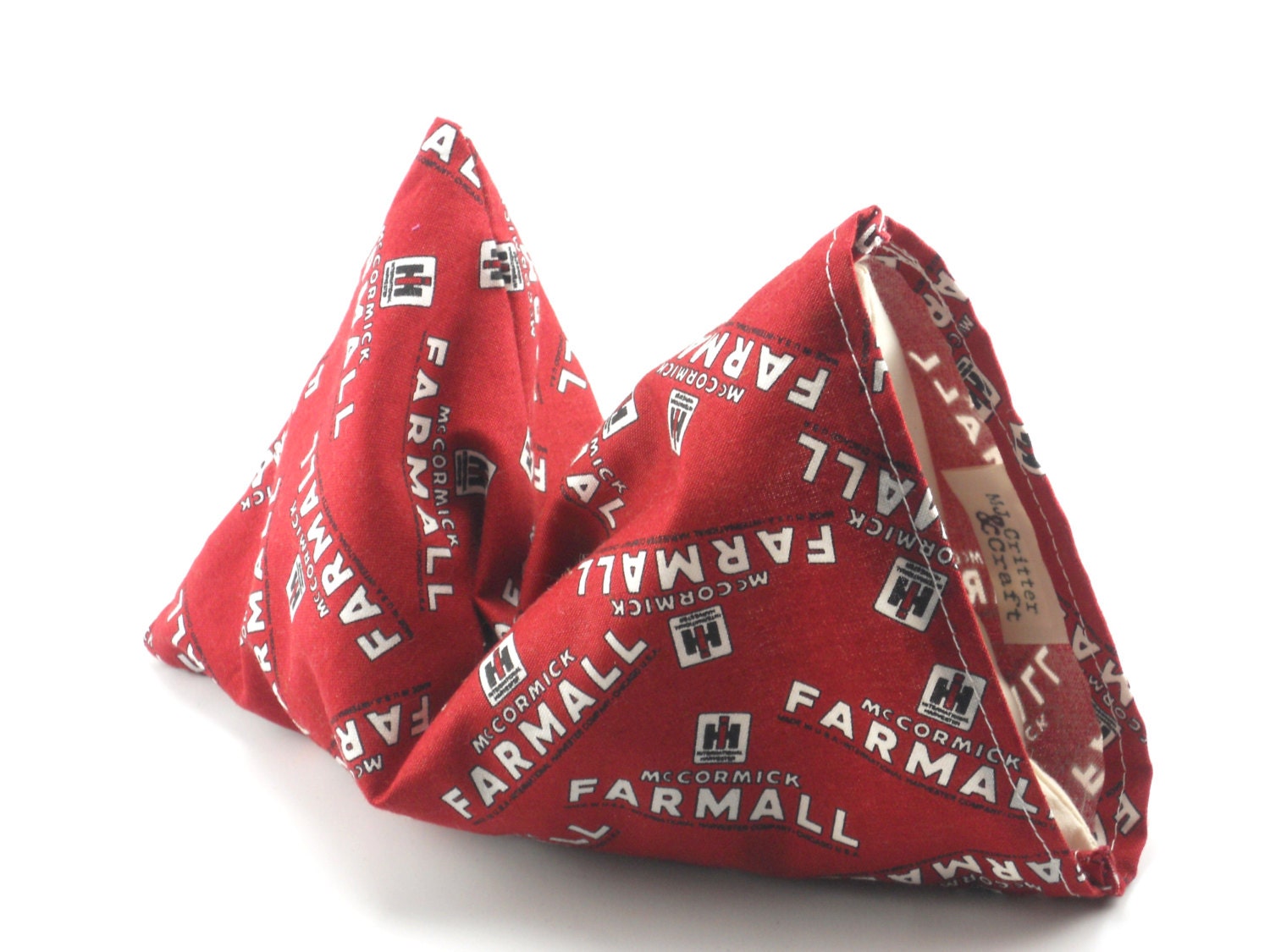 Microwave Heat Therapy, Heating Pad, Corn Sack, Washable cover,  McCormick Farmall Print