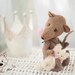 Teddy Bear Rat Larisa Pattern by SoftlyBearPaw 24cm ePattern PDF