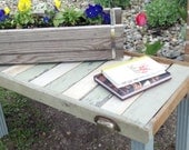 Handmade re-purposed rustic coffe table Re-claimed wood