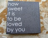 How Sweet It Is, 12x12, Canvas