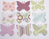BOGO 1.75 Buy One Get One Free "Penny Lane" Butterfly Die Cuts/Embellishments/Scrapbooking/Cardmaking/Table Confetti