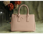 Leather Tote Bag - Briefcase - Shoulder Bag - Handbag - Satchel - Messenger Bag - Doctor Bag - IPAD Bag  - Lady Bag - Macbook Bag in Pink