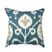 Ikat Pillow Blue Pillow Covers -Modern Pillow Cover Throw Pillows- 16 x16"/ 17" x 17" /18" x18"