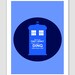 Doctor Who TARDIS 10th Doctor Quote Print 4x6