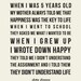 John Lennon Happiness Quote // John Lennon Art Print // Happiness Quote