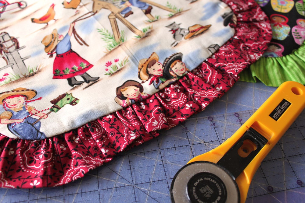 Lil Cowgirl Half Apron
