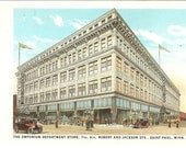 Vintage Emporium Department Store St. Paul MN Postcard