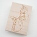 Custom logo stamp featuring your logo and or shop name - 2 inches - 5 cm
