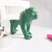 Custom Color Monkey Toy Business Card Holder // Painted Primate Animal Toy // Unique Gift Idea