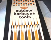Vintage Barbeque Tool Set - BBQ Tools - BBQ Set - Grilling Tools - Mad Men Barbeque Set - Androck Outdoor Barbecue Tools - BBQ