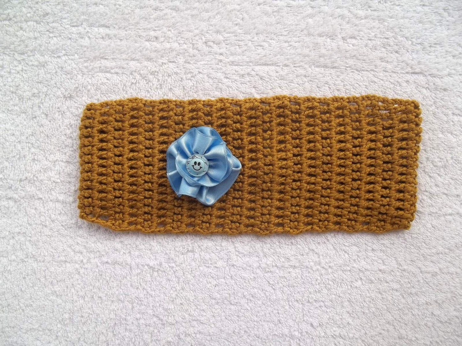 Crochet headband, in mustard, spring summer 2013, gift for her, gift for mom, mothers day gifts