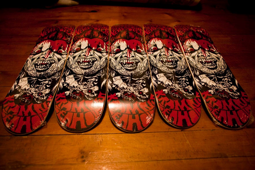 Lost Boys skate deck.