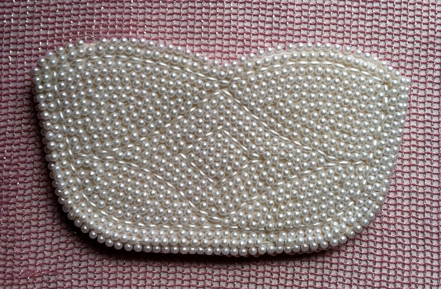 Beaded Vintage Change Purse / Ladies Vintage Accessories