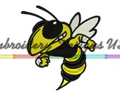 Georgia Tech Football Embroidery Design - Instant Download