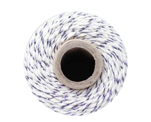 5 Yards of Purple Shimmer Bakers Twine