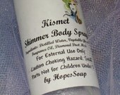 Destiny Diamond Dust Shimmer Body Spray - Handmade All Natural Vegan - Body Mist Fragrance Spray (4 oz.)