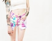 Tie Dye High Waisted shorts
