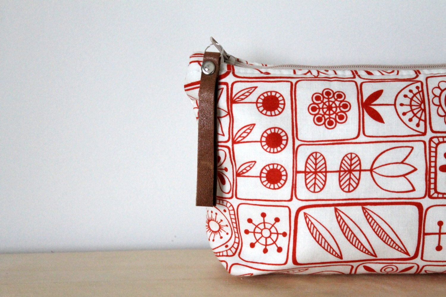 Cosmetic bag, make up bag, clutch, bridesmaid's gift