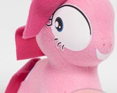 Chibi Crazy Pinkamina MLP Hand-Made Custom Craft Plush
