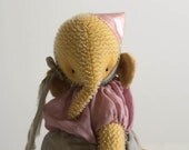Stuffed Animal Elephant Maksim - Soft Toy  - Artist Teddy Bears