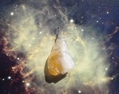 Citrine Crystal // Wire-wrapped // Pendant
