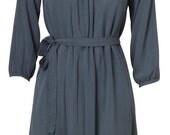 CRAZY SUMMER SALE // womens dress// cocktail dress// casual dress// grey dress// long sleeves dress
