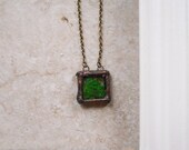 Forest Terrarium Necklace by Heron and Lamb