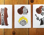 Star Wars Quote Greeting Cards Multipack
