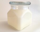 Lilac Spring Floral Scented Candle - 10 oz Apothecary Jar Candle, Luxury Candle