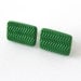Geometric Stud Earrings, Patterned Polymer Clay Stud Earrings
