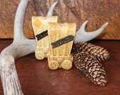 Retro Covered Wagon Salt and Pepper Shakers Western Cowboy Glamping