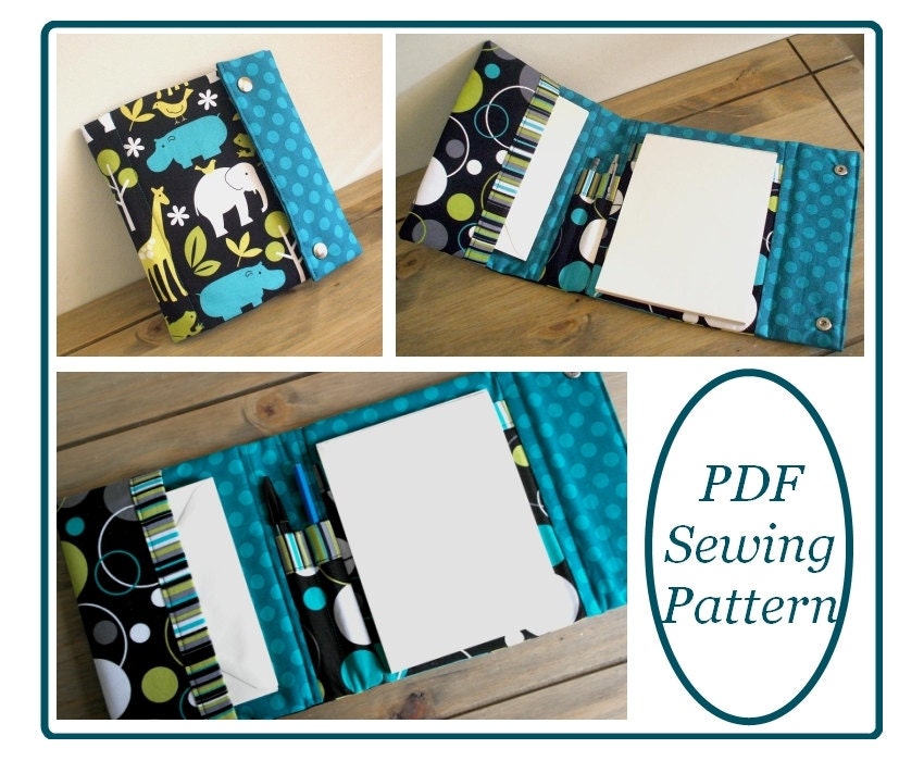 INSTANT DOWNLOAD Writing Set Case Sewing Pattern - PN406 pdf Sewing Instructions